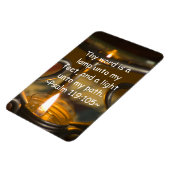 Flexible Psaume 119:105 Premium Magnet (Côté Gauche)