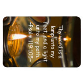 Flexible Psaume 119:105 Premium Magnet (Horizontal)