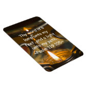 Flexible Psaume 119:105 Premium Magnet (Côté Droit)