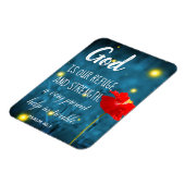 Flexible Psaume Scripture Magnet | Citation biblique inspir (Côté Gauche)