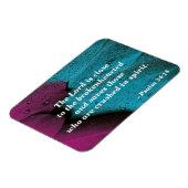 Flexible Psaume Verse de la Bible 34:18 Magnet brisé (Côté Gauche)