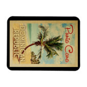 Flexible Punta Cana Magnet République Dominicaine Vintage (Horizontal)