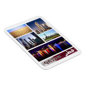 Flexible Qatar - Mosaïque - Magnet (Côté Droit)