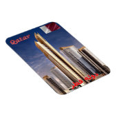 Flexible Qatar - Panorama - Skycrapers - Magnet (Côté Droit)
