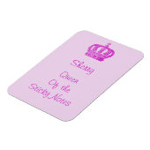 Flexible Queen of the Sticky Notes Magnet (Côté Gauche)