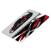 Flexible Race Car Magnet (Côté Gauche)
