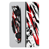 Flexible Race Car Magnet (Vertical)