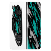 Flexible Race Car Magnet (Vertical)