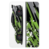 Flexible Race Car Magnet (Vertical)