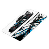 Flexible Race Car Magnet (Côté Gauche)