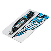Flexible Race Car Magnet (Côté Gauche)