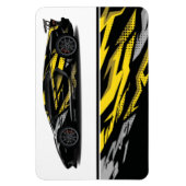 Flexible Race Car Magnet (Vertical)