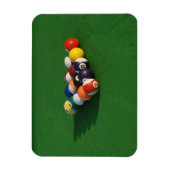 Flexible Racked Pool Balls Magnet (Vertical)