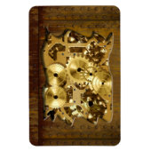 Flexible Radical Steampunk 3 Premium Magnet (Vertical)