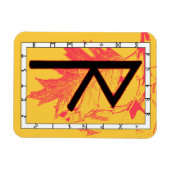 Flexible Raidho Viking Rune Magnet - Balance! (Horizontal)