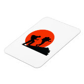 Flexible randonnée d'amour magnet du concepteur cool (Côté Gauche)