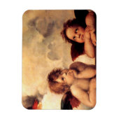 Flexible Raphael Cherubs Sistine Madonna Magnet (Vertical)
