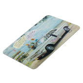 Flexible Réfrigérateur de dessin de Corvair Magnet par Bard (Côté Gauche)