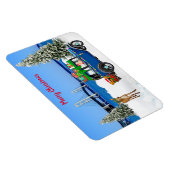 Flexible Réfrigérateur de Mackinaw City Magnet de Noël (Côté Droit)