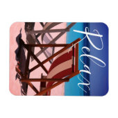 Flexible Relax | Plage Motivationnelle, Ocean Magnet (Horizontal)