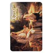 Flexible Réparez vos yeux sur Jésus 1 Magnet Premium (Vertical)