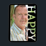 Flexible Retirement Photo Magnet | Personalized Retirement<br><div class="desc">Celebrate a lifetime of dedication with this Personalized Retirement Photo Magnet! Perfect for honoring a colleague, boss, teacher, or family member, this magnet is a thoughtful and lasting keepsake for the retiree to display at home, on the fridge, or at the office. Add a favorite photo and a custom message...</div>