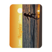 Flexible Retro Naples Florida Magnet (Vertical)