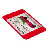 Flexible Rex La TV Terrier Pays Magnet de Noël (Côté Droit)