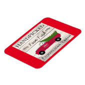 Flexible Rex La TV Terrier Pays Magnet de Noël (Côté Gauche)