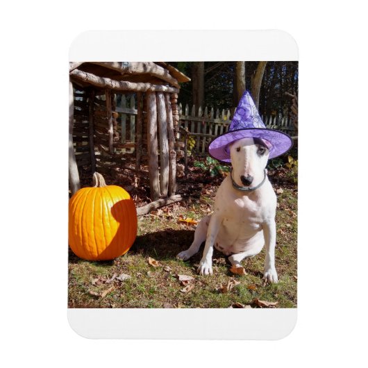 Flexible Rex The TV Terrier Halloween Magnet (Vertical)