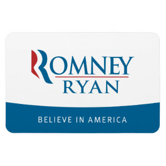 Flexible Romney Ryan croit en l'Amérique Flexi Magnet