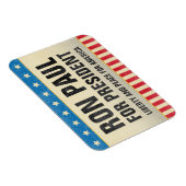 Flexible Ron Paul pour le président Magnet (Côté Droit)