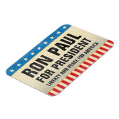 Flexible Ron Paul pour le président Magnet (Côté Gauche)
