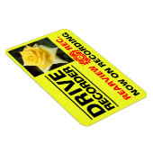 Flexible Rosa Emblem:Warning Magnet Plate (Côté Droit)