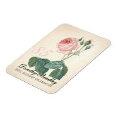 Flexible Rose vintage 85e anniversaire Magnet de célébratio (Côté Gauche)