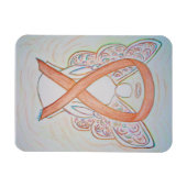 Flexible Ruban de sensibilisation à l'or Angel Magnet d'art (Horizontal)