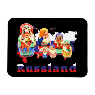 Flexible Russie - Magnet russe