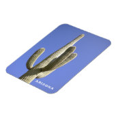 Flexible Saguaro Cactus - Arizona - Magnet (Côté Gauche)