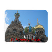 Flexible Saint-Pétersbourg, Russie Magnet (Horizontal)