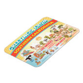 Flexible Salutations de Southern California Magnet (Côté Gauche)