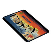 Flexible Salutations de Tucson Arizona Magnet (Côté Droit)