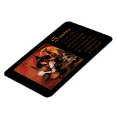 Flexible Samhain Magical Witch Magnet (Côté Gauche)