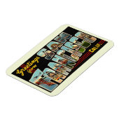 Flexible San Francisco, California Magnet (Côté Gauche)