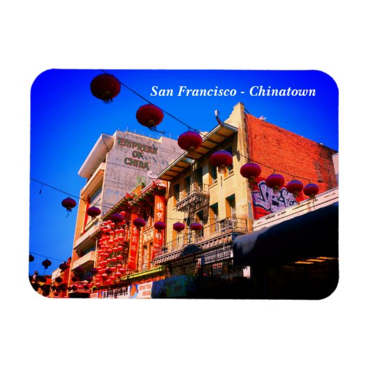 Flexible San Francisco Chinatown #4 Magnet (Horizontal)