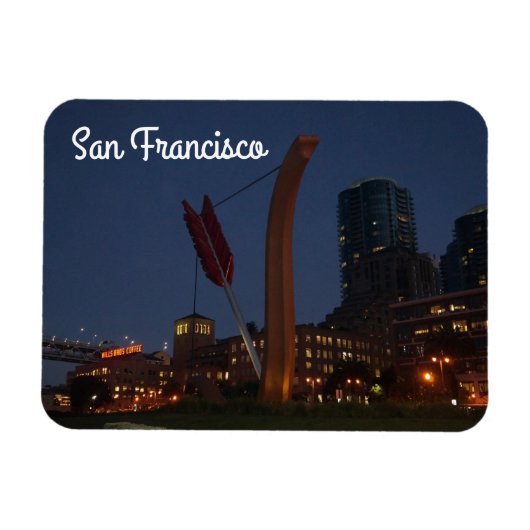 Flexible San Francisco Cupid’s Span #3 Magnet (Horizontal)