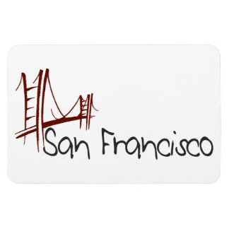 Flexible San Francisco Magnet