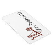 Flexible San Francisco Magnet (Côté Droit)