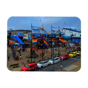 Flexible San Francisco Pier 39 Pride #1 Magnet