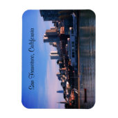 Flexible San Francisco Skyline #6 Magnet (Vertical)