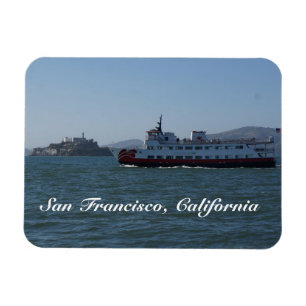 Flexible San Francisco Zalophus Ship Magnet